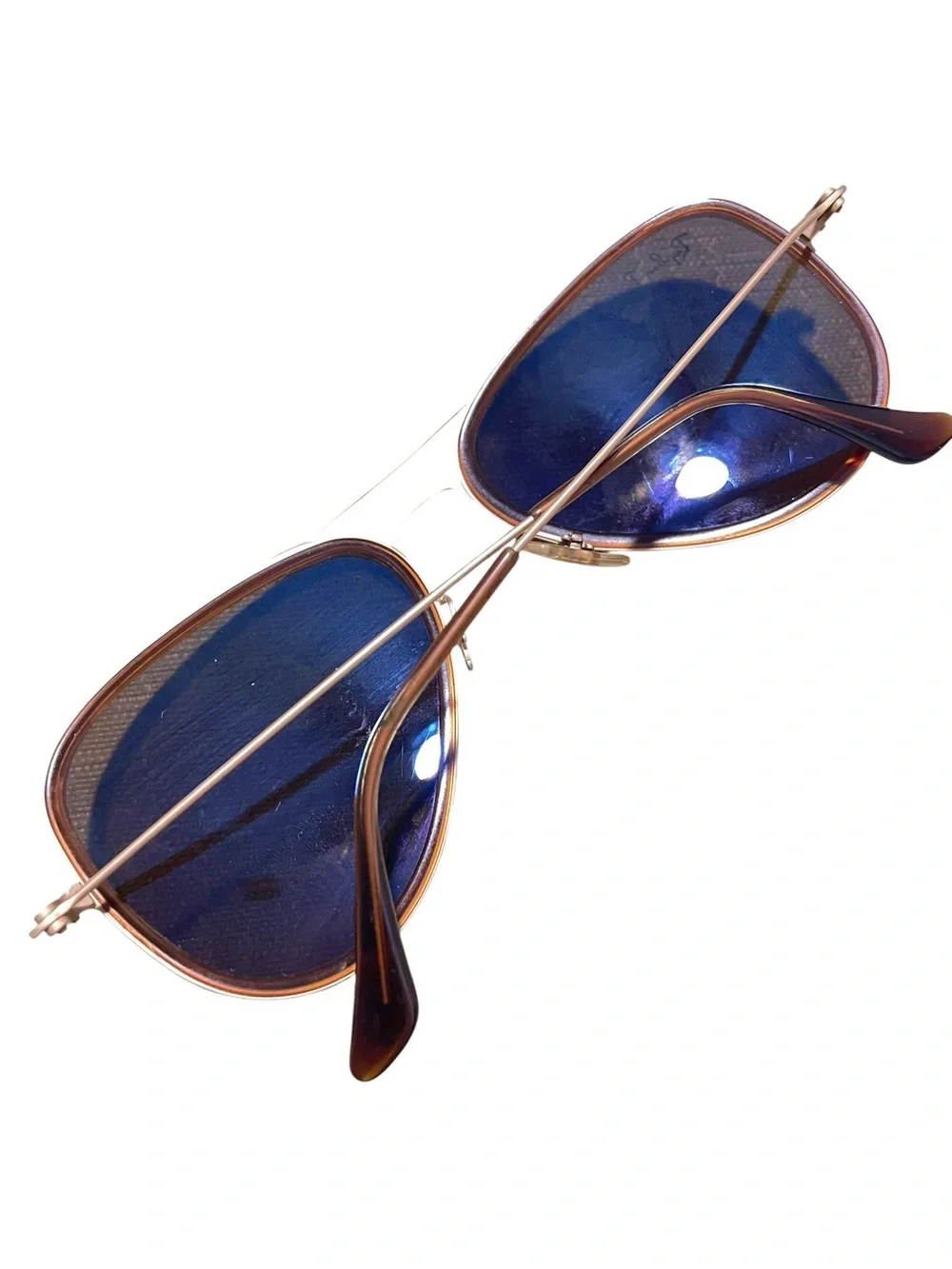 Ray-Ban RB 3513-M Aviator Flat Metal Matte Gold Men's Women's Aviator Frame